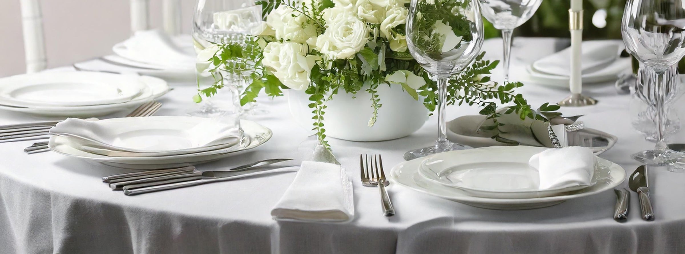 White Tablecloths