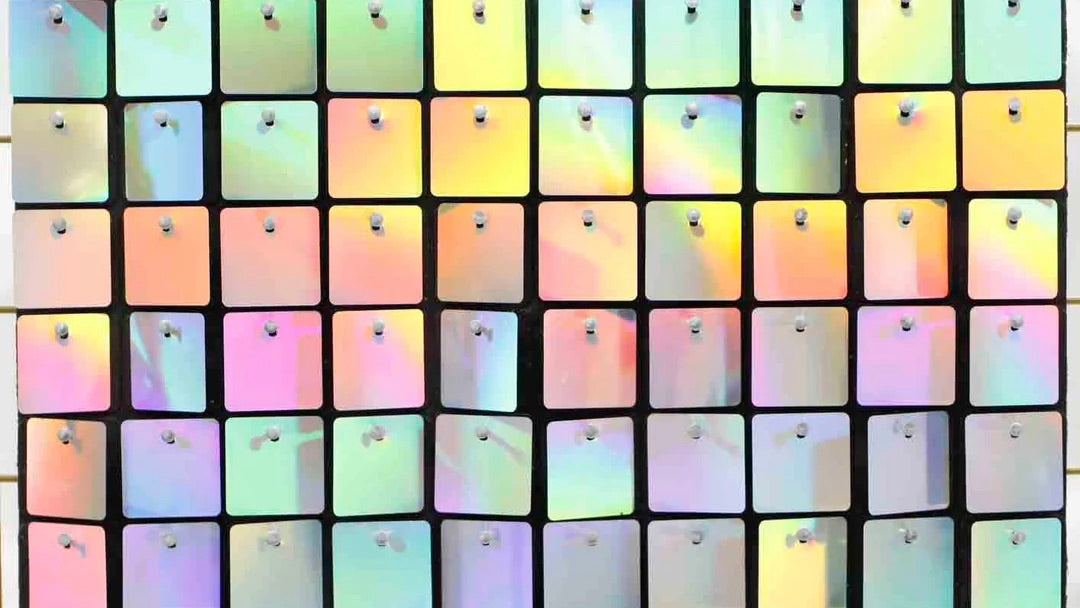 Flower, Greenery & Shimmer Sequin Walls