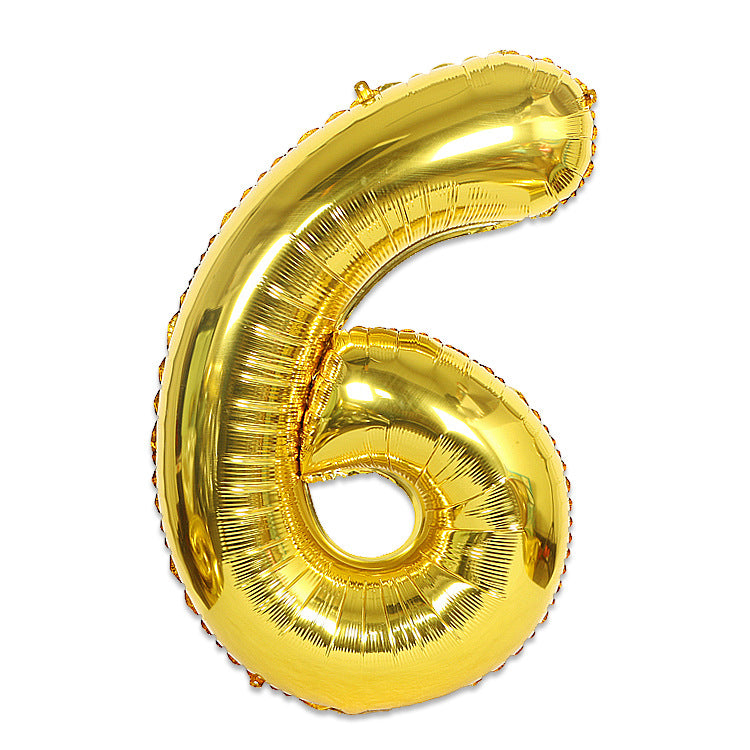 Shop Large Gold Balloon Numbers Luna Wedding Event Supplies