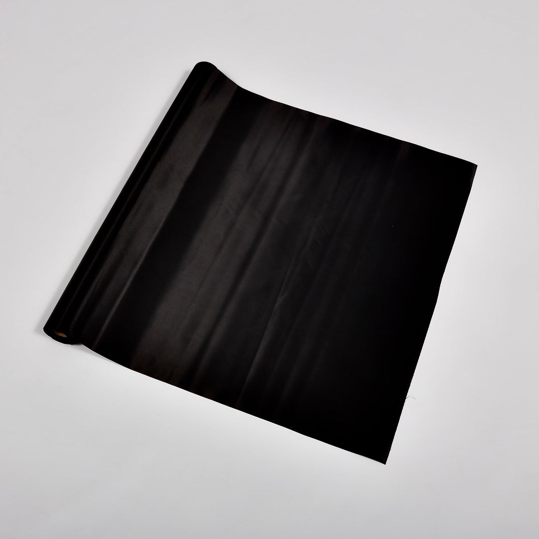 CLEARANCE Satin Fabric Roll - Black