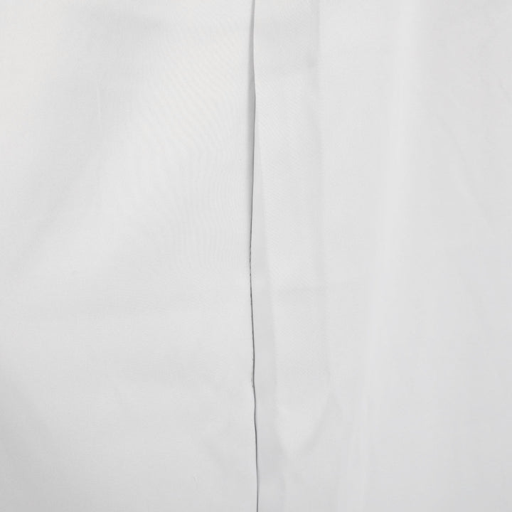 White Blockout Curtain - No Swag - 6 meters length x 3 meters high seem