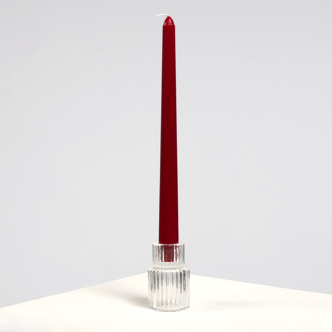 Taper Candles - Burgundy