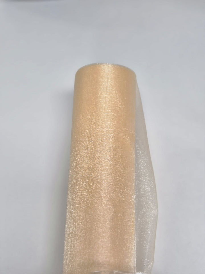 GOLD CHAMPAGNE ORGANZA ROLL