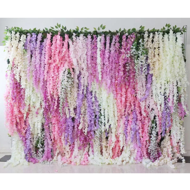 Large Orchid Hanging Garland - Pale Yellow (2m)