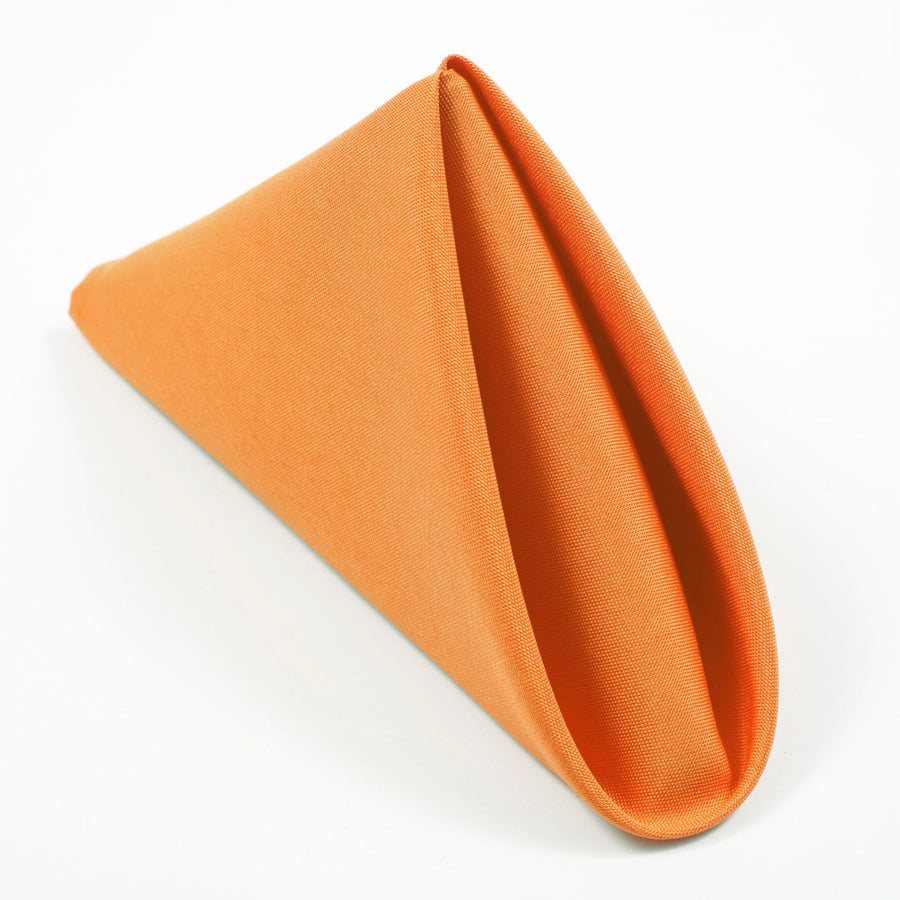Cloth Napkins - Orange (50x50cm)