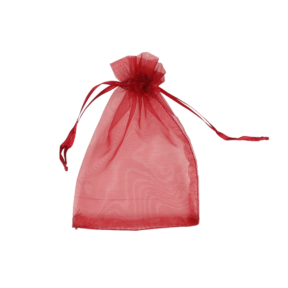 Organza Bags - Burgundy (10x15cm)