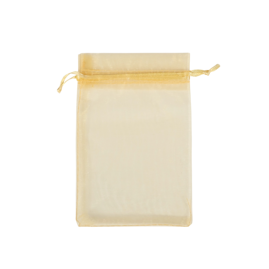 Organza Bags - Gold (10x15cm)
