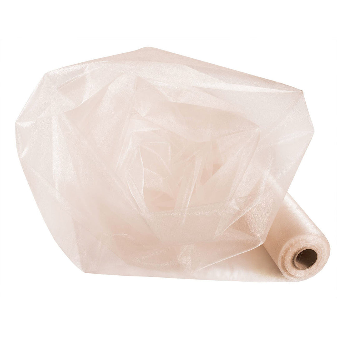 Organza Fabric Roll - Champagne (75cmx27m)