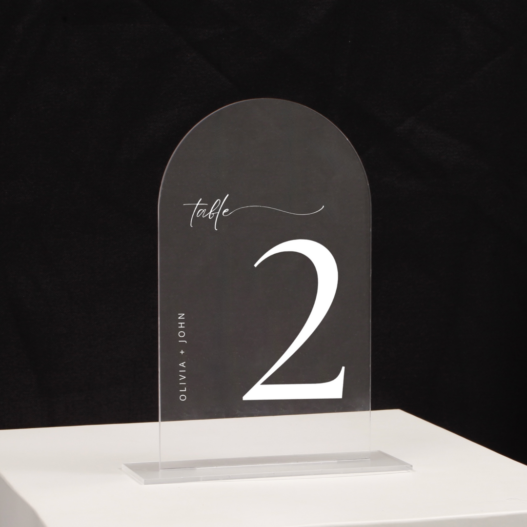 Acrylic Sign - 20cm