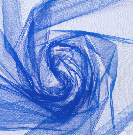 Royal Blue Tulle Fabric