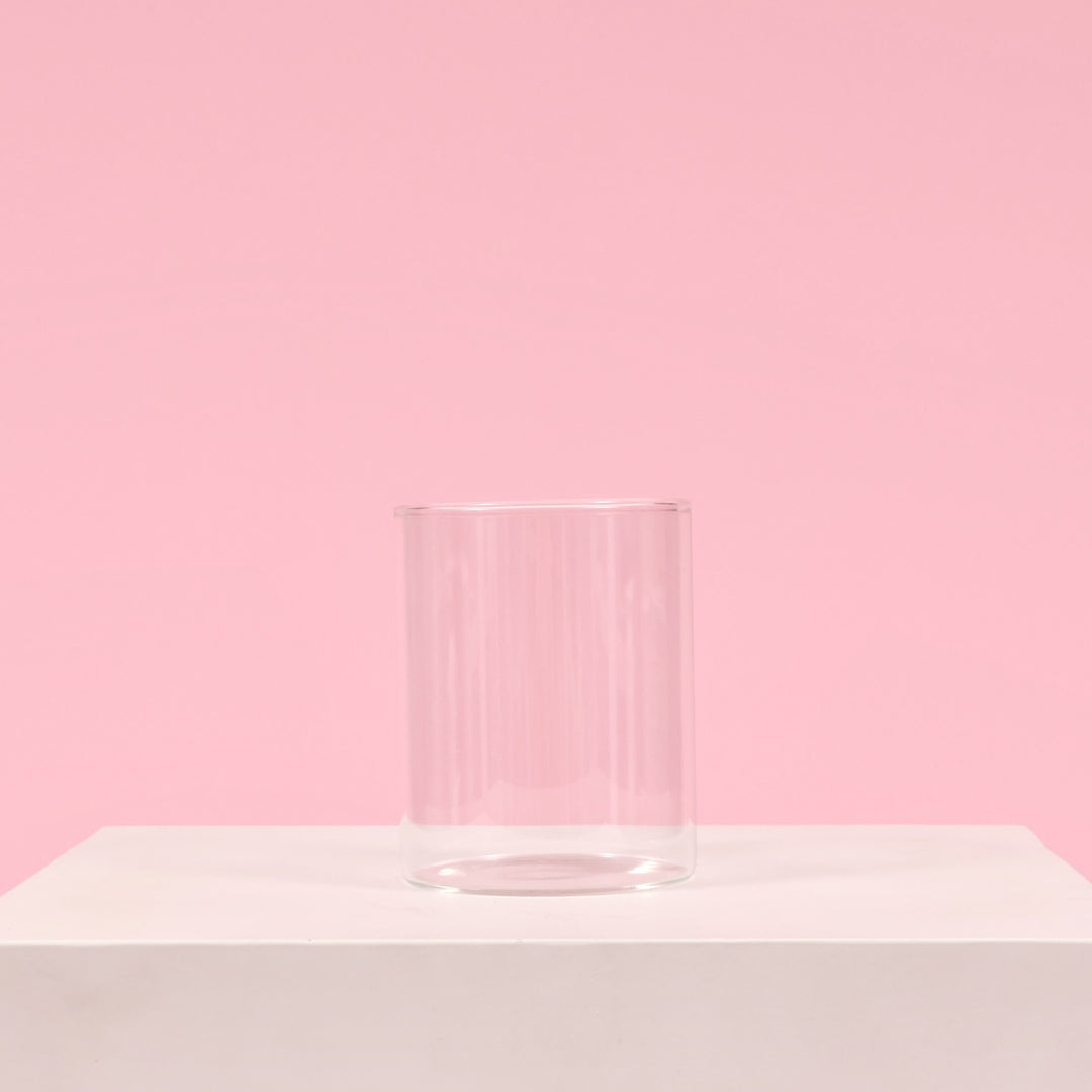 Glass Cylinder Vase (8x10cm)