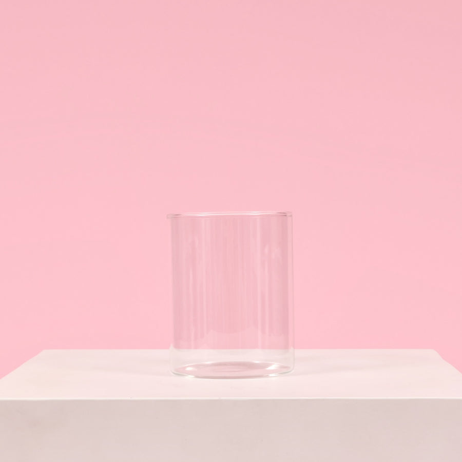 Glass Cylinder Vase (8x10cm)