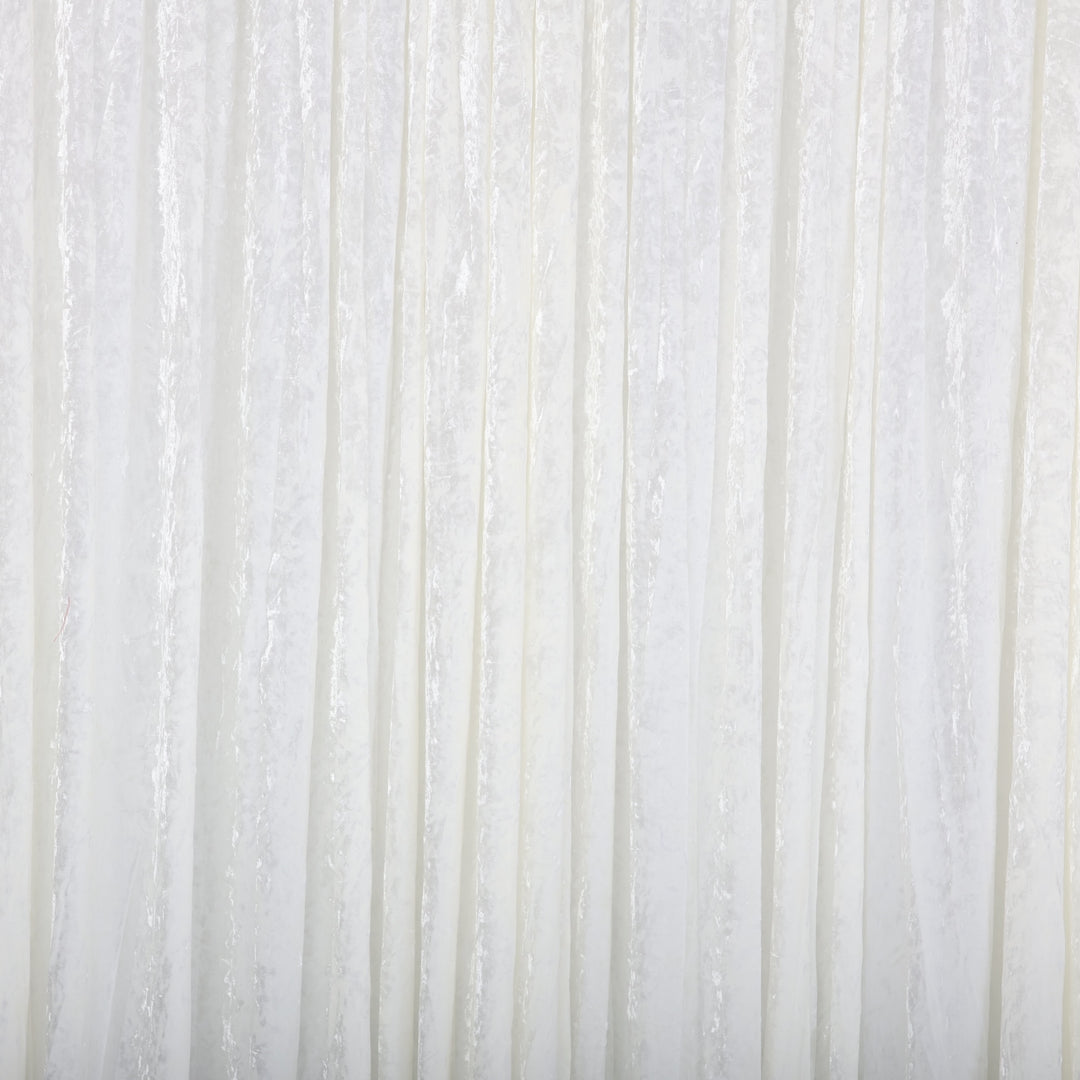 Velvet Backdrop Curtain - White (3x3m), close up of material