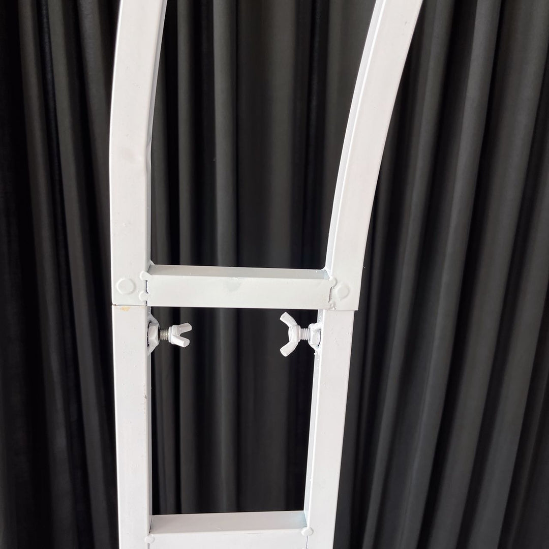 Crescent Arch Flower Frame Package - Red (2pc)