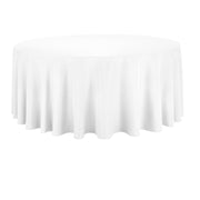 White Round Tablecloth (260cm)