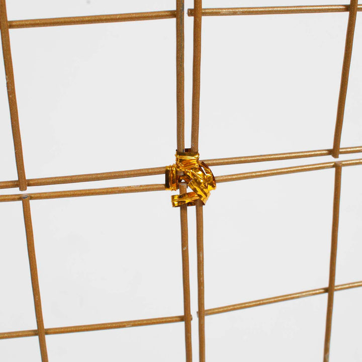 Round Mesh Frame Stand / Balloon Arch  - Gold (2m - 4 Parts)