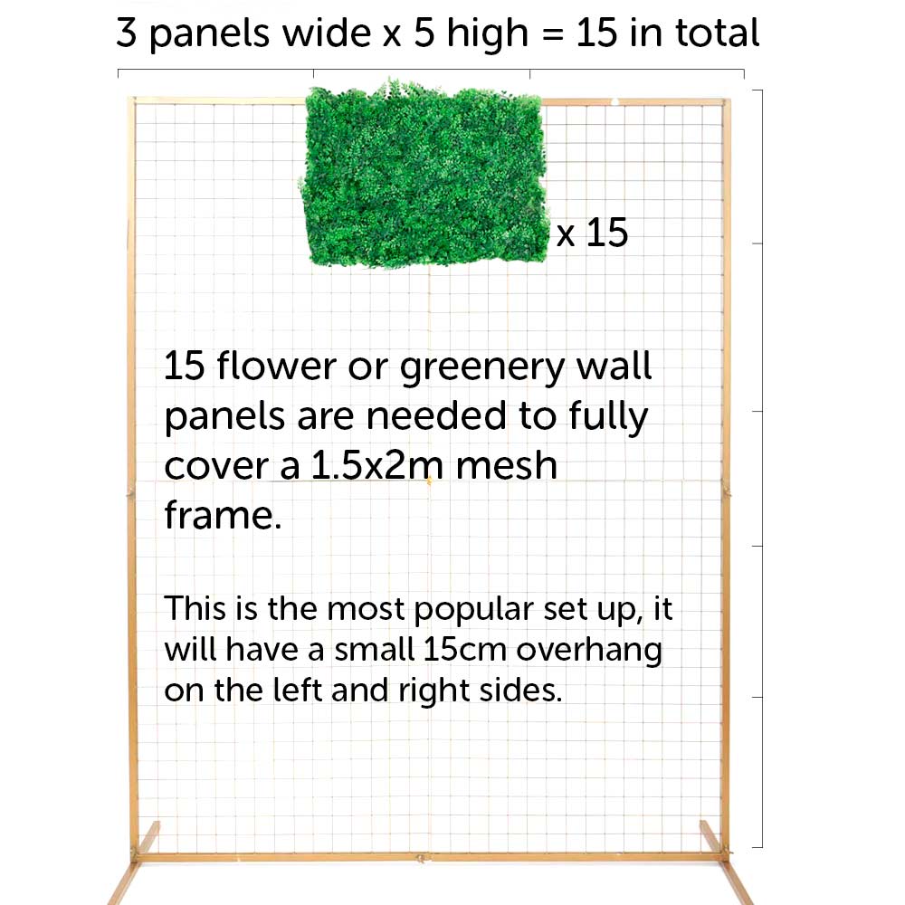Greenery Wall Panel - Rainforest Fern & Moss