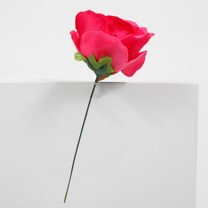 HOT PINK SINGLE ROSE