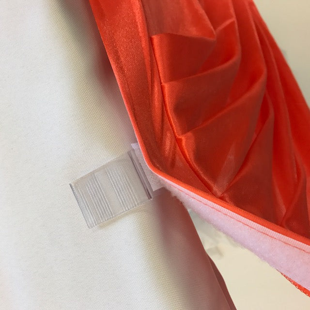 Ice Silk Satin Swag  - Orange (3m)