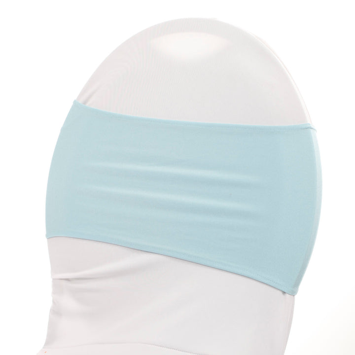 Light Blue Lycra Chair Band