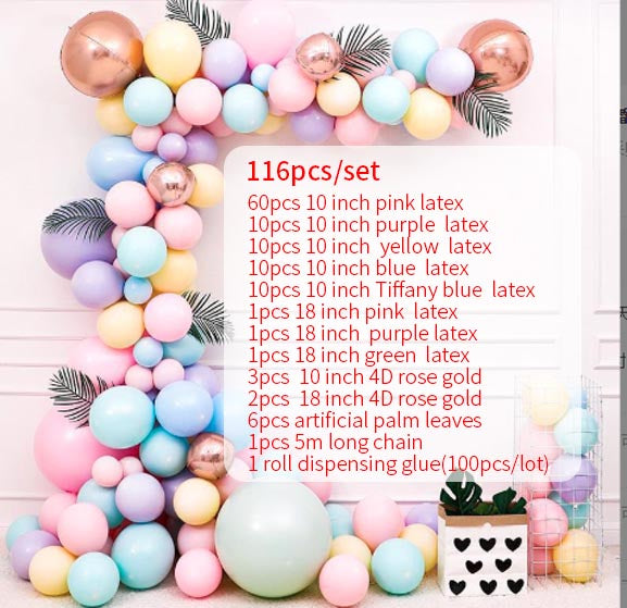 Balloon Garland Kit - Mixed Pastel CONTENTS