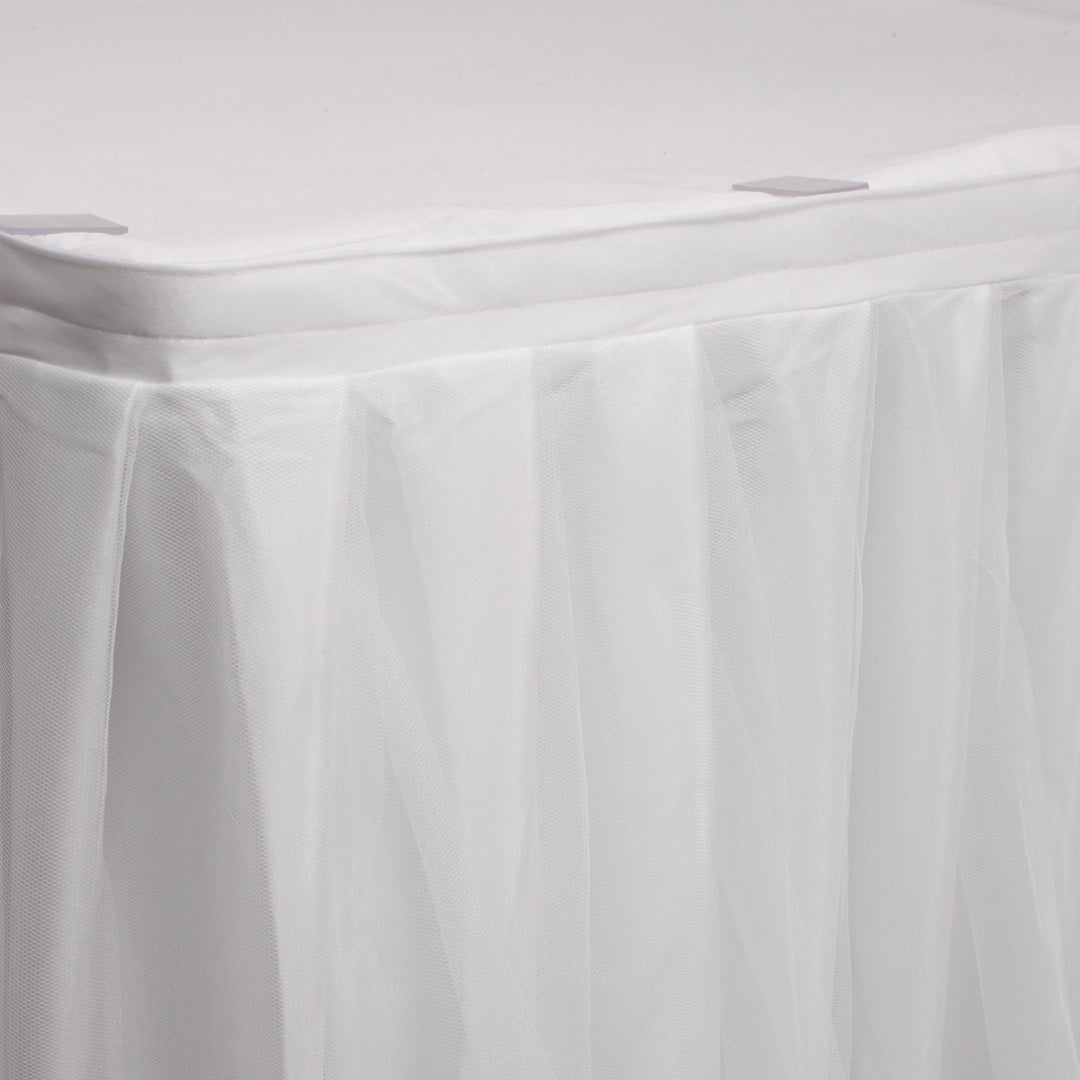 White Tulle Tutu Skirting