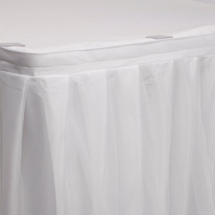 White Tulle Tutu Skirting
