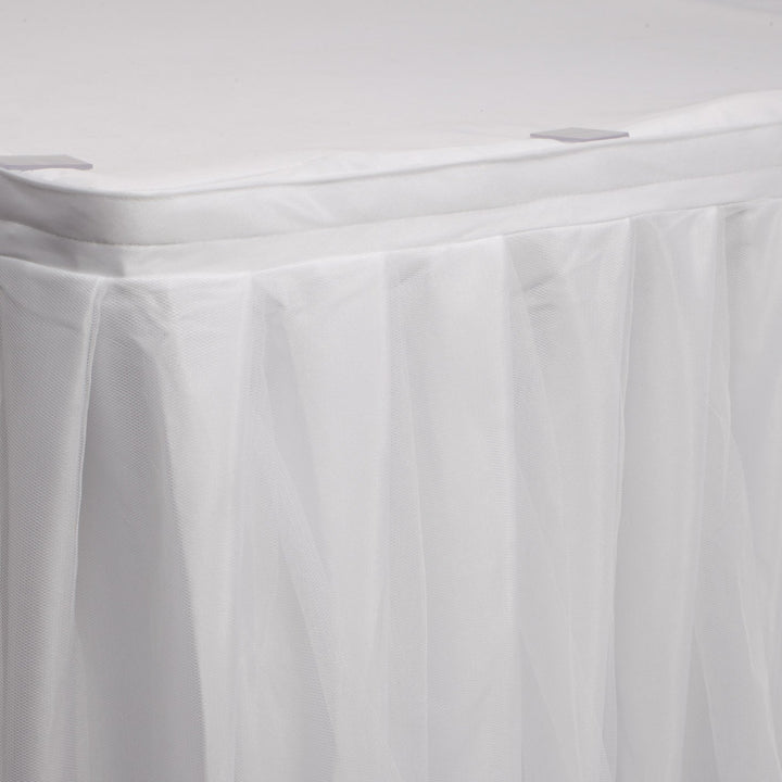 White Tulle Tutu Skirting