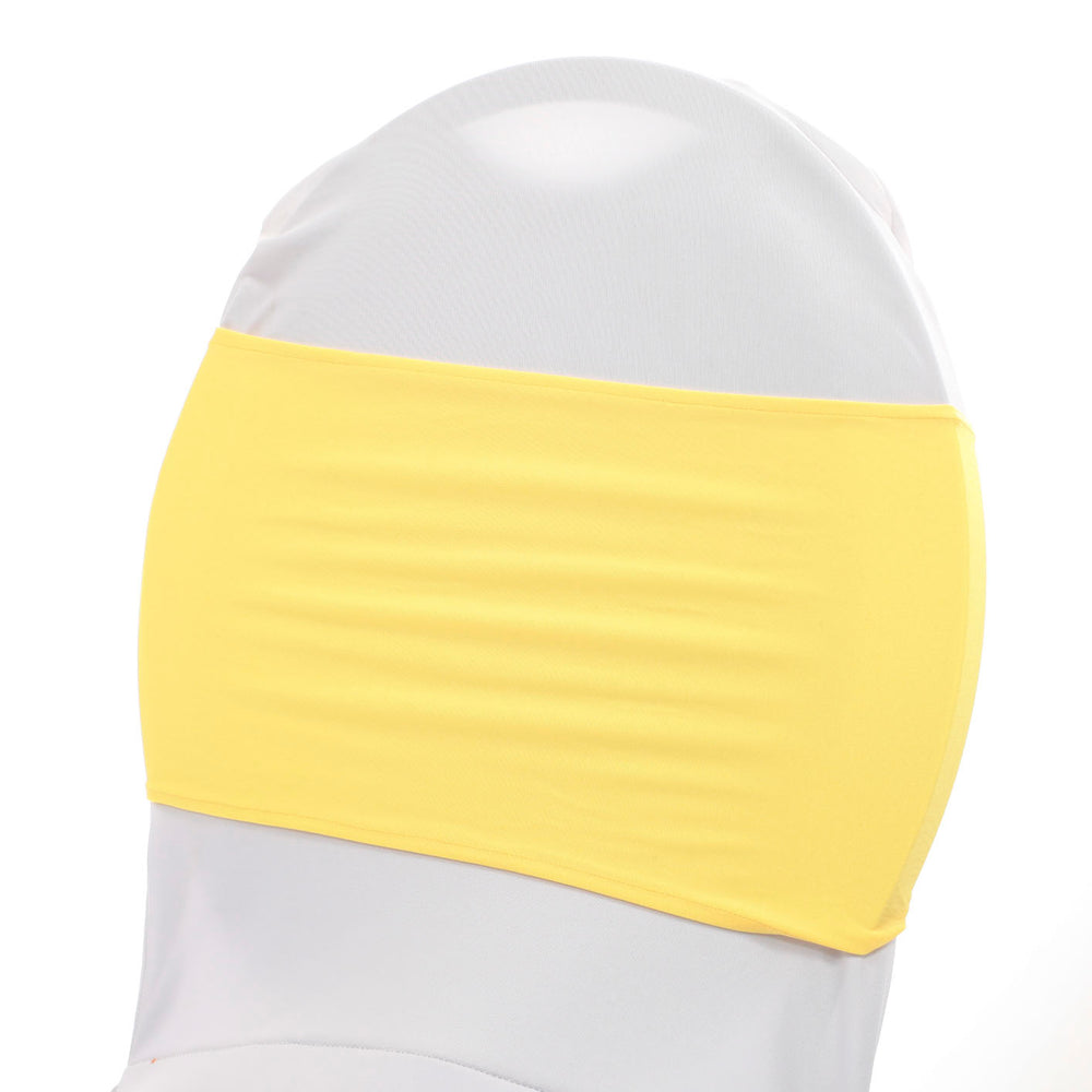 Yellow Lycra Chair Band