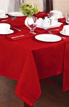 Square Christmas Tablecloths