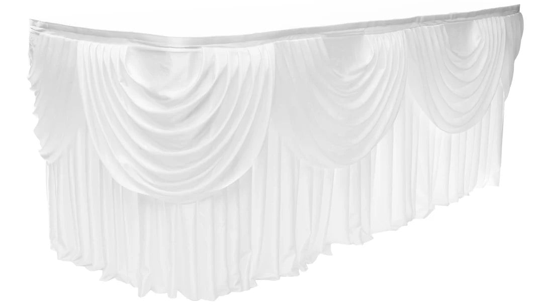 Ice Silk Satin Table Skirting