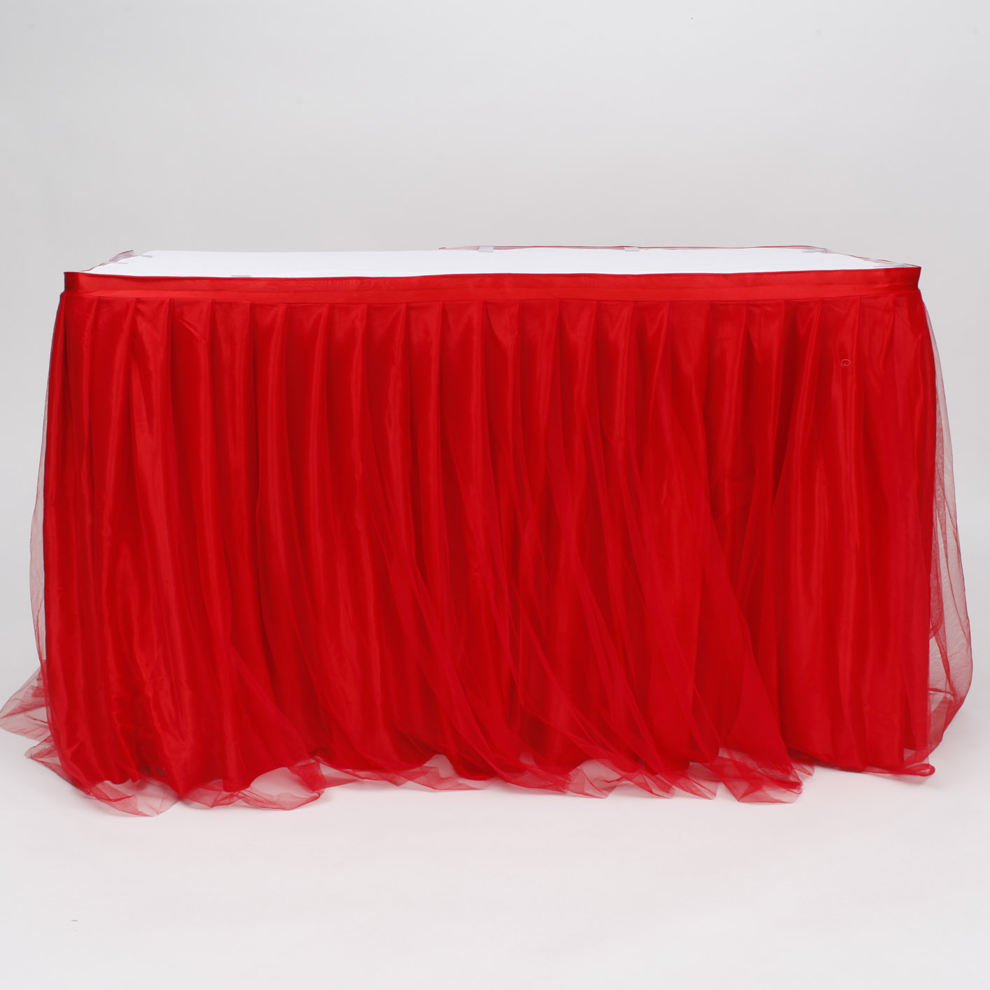 Christmas Buffet Fitted Tablecloths and Table Skirts