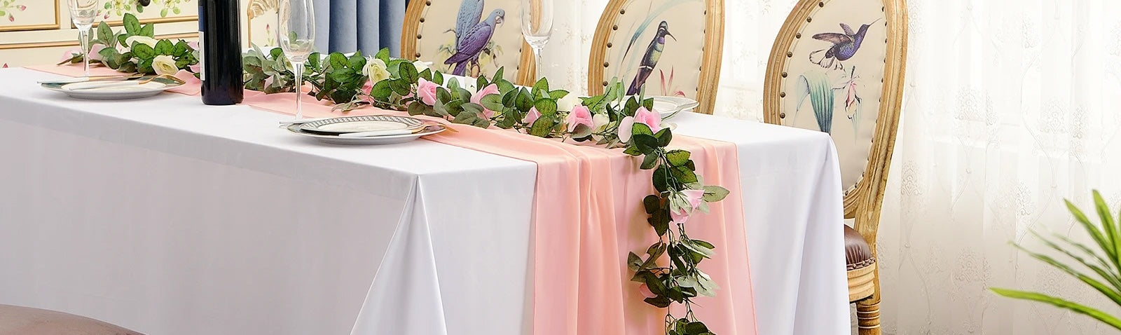 Chiffon Table Runner