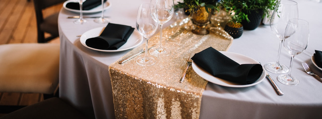 Sequin Table Runners