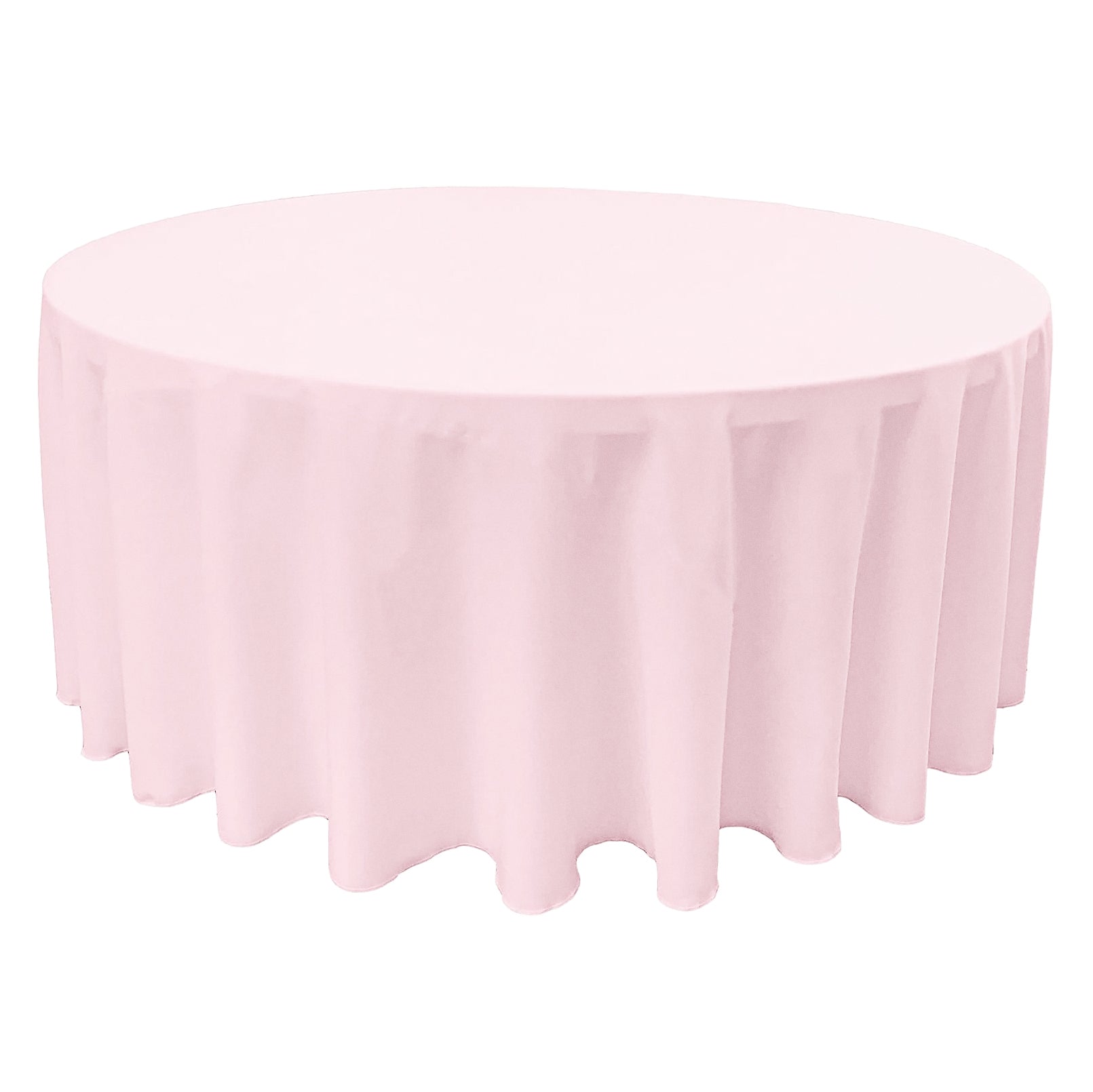 Shop Light Pink Round Tablecloth (300cm) | Luna Wedding & Event Supplies