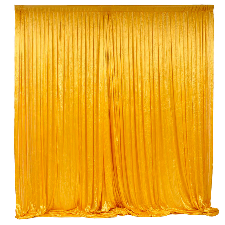 3x3m gold ice silk backdrop