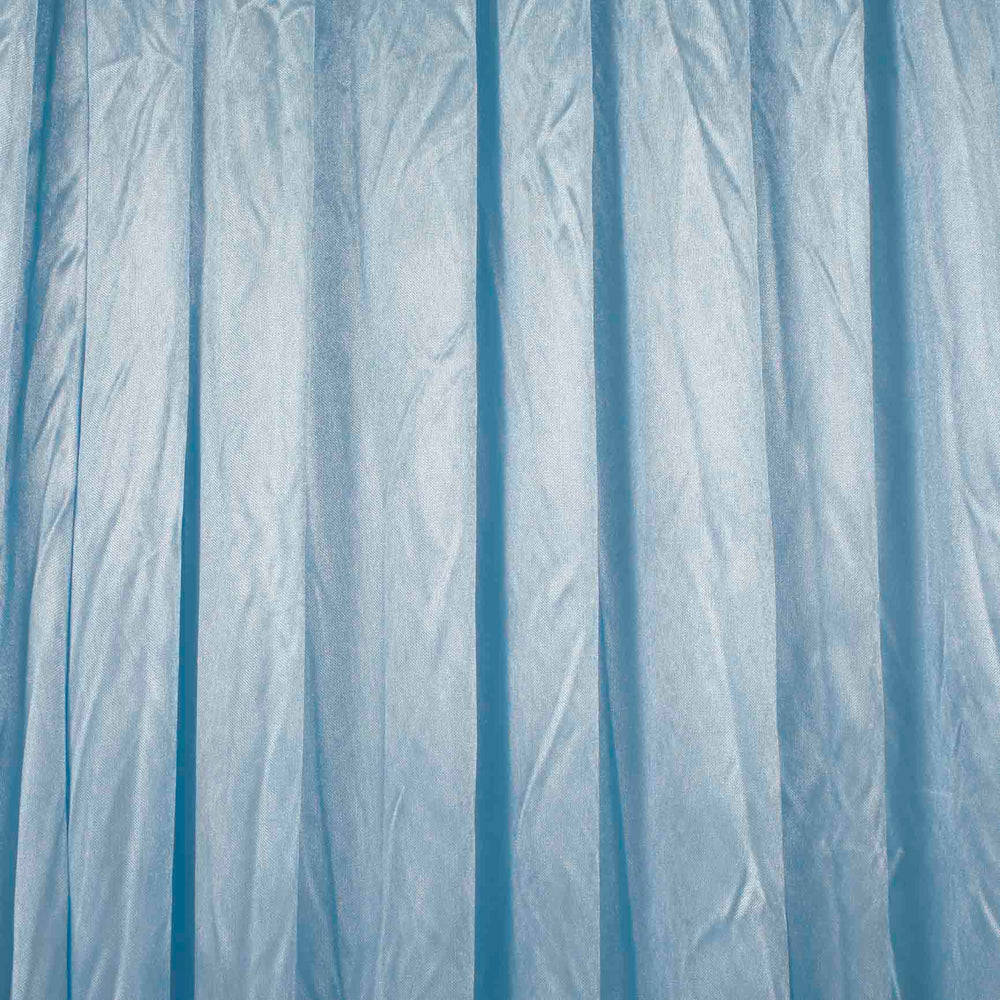 Light Blue Ice Silk Satin Backdrops - No Swag - 3 meters length x 3 meters high detail