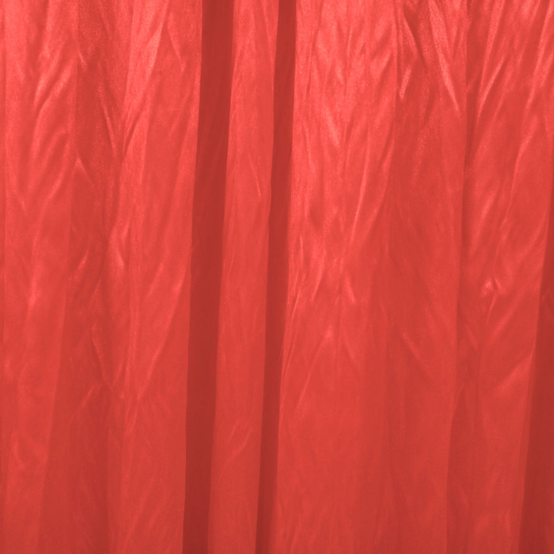 Red Ice Silk Satin Backdrops - No Swag - 3 meters length x 3 meters high detail