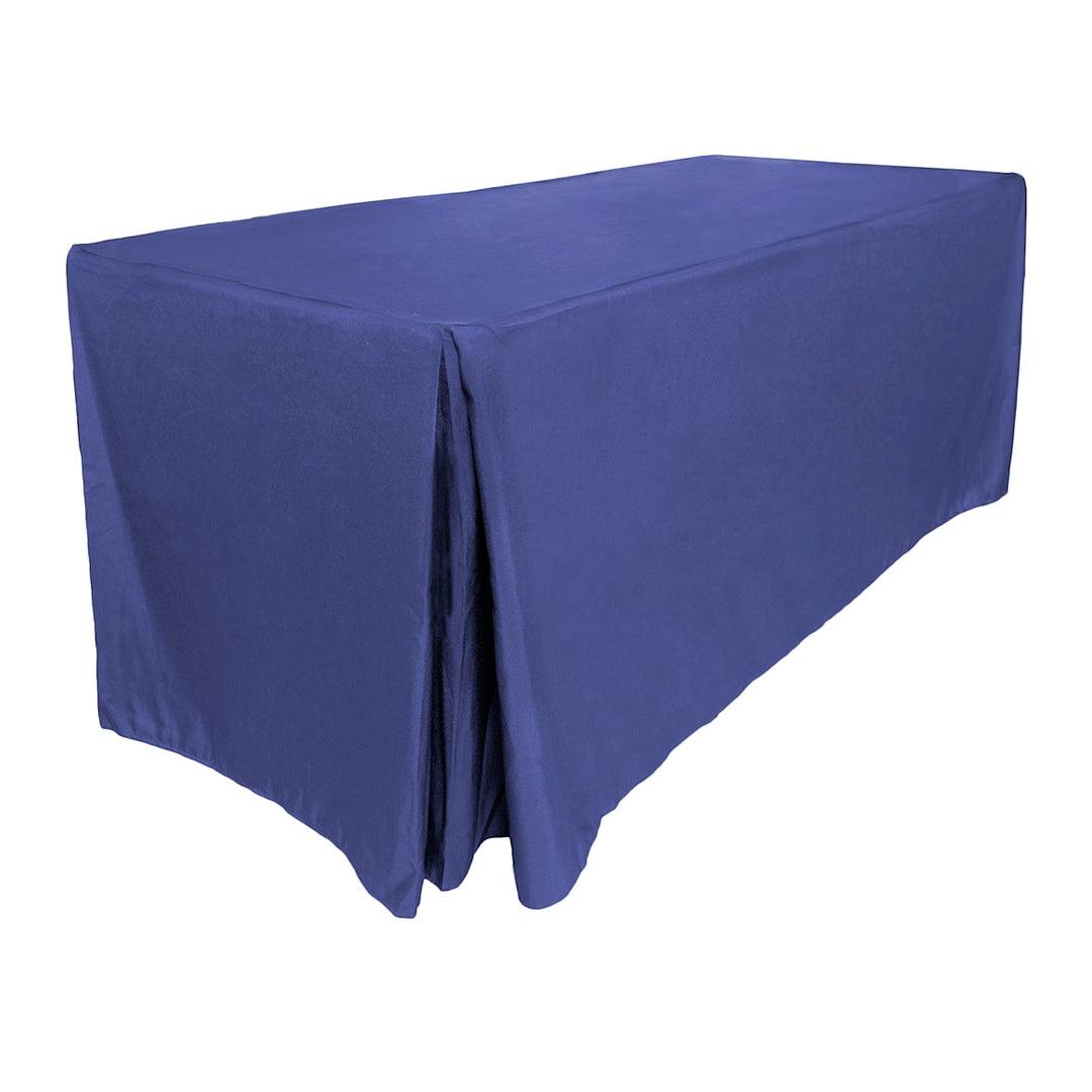 CLEARANCE Navy Fitted Tablecloth (WIDE 4FT)