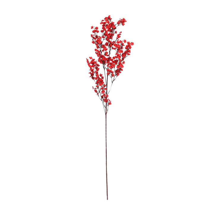 Premium Large Cherry Blossom Branch - Red (1.1m)