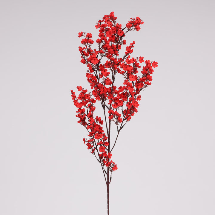 Premium Large Cherry Blossom Branch - Red (1.1m)