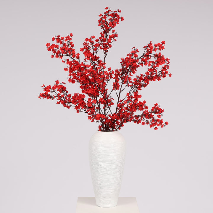 Premium Large Cherry Blossom Branch - Red (1.1m)