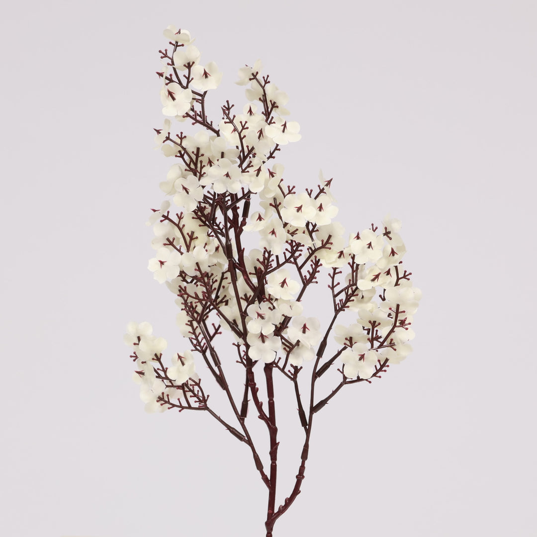 Small Cherry Blossom Branches - White (50cm)