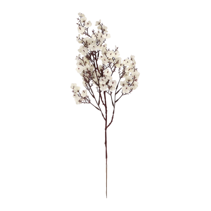Small Cherry Blossom Branches - White (50cm)