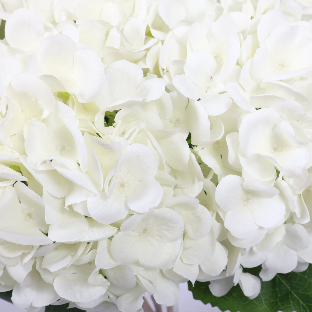 Artificial Hydrangea - White
