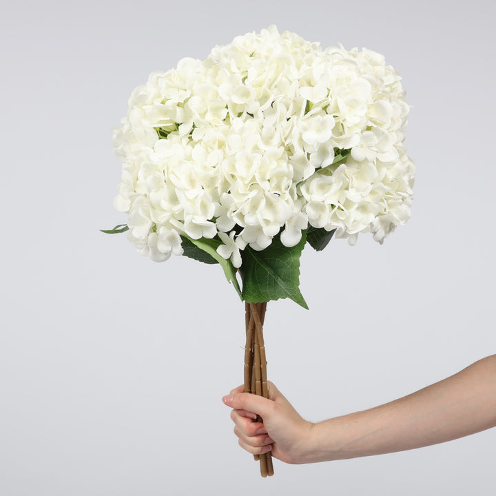 Artificial Hydrangea - White