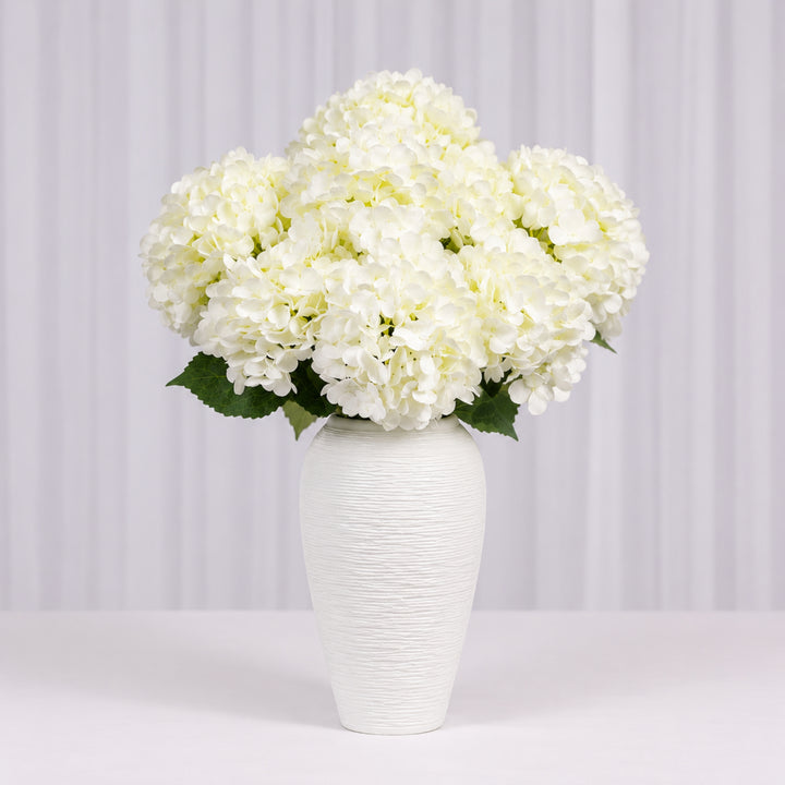 Artificial Hydrangea - White/Cream
