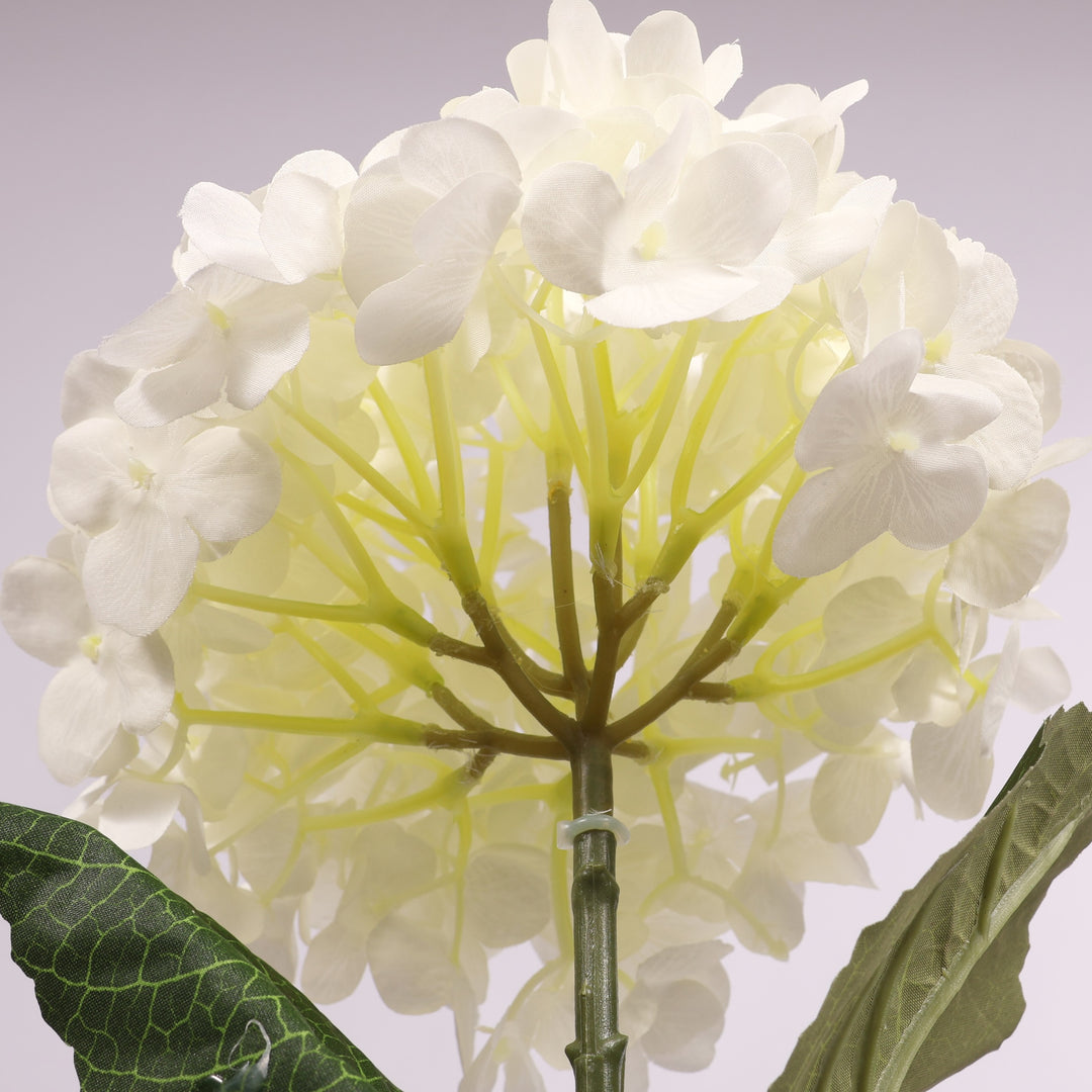 Artificial Hydrangea - White/Cream