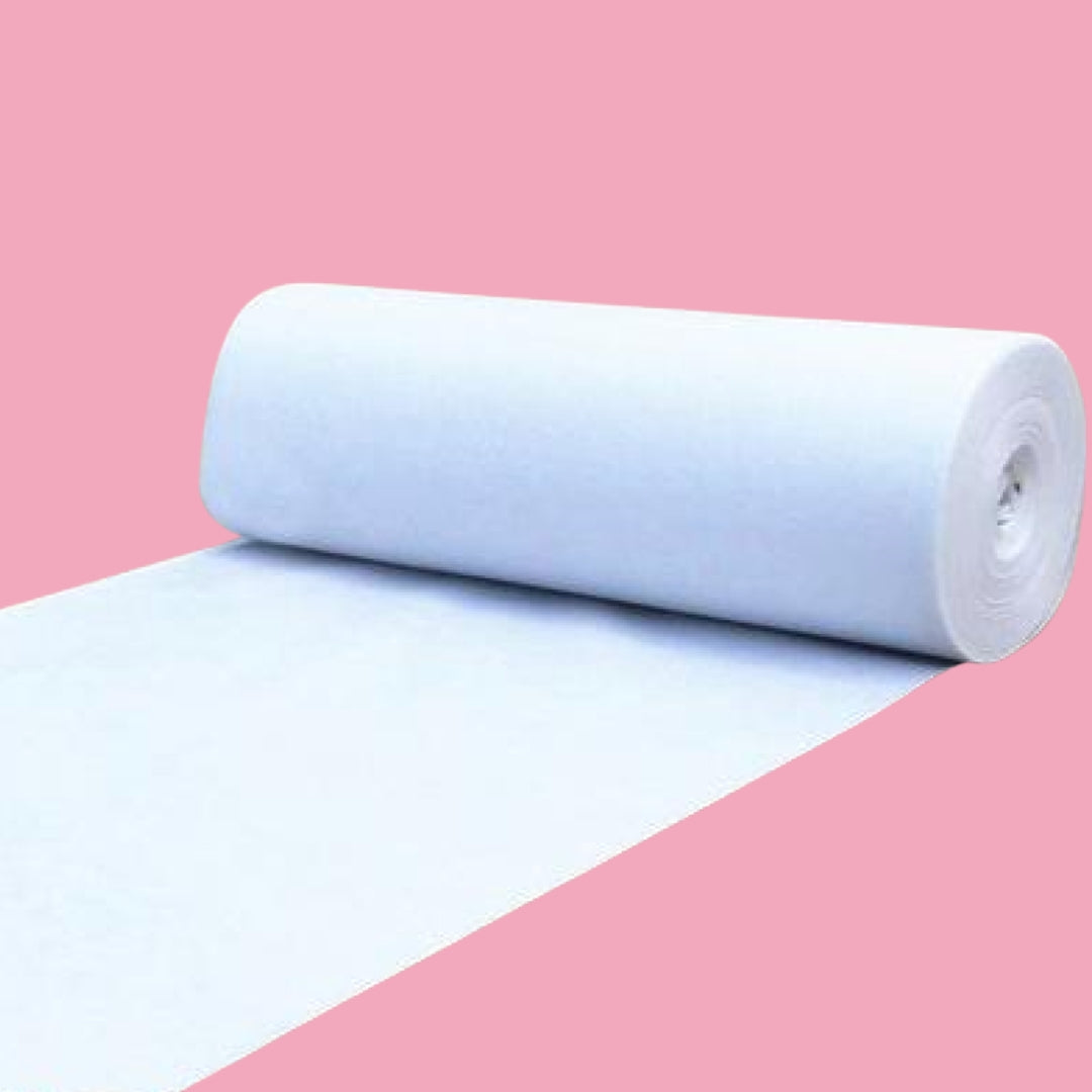 Felt Aisle Runner - White - No Backing (10m)