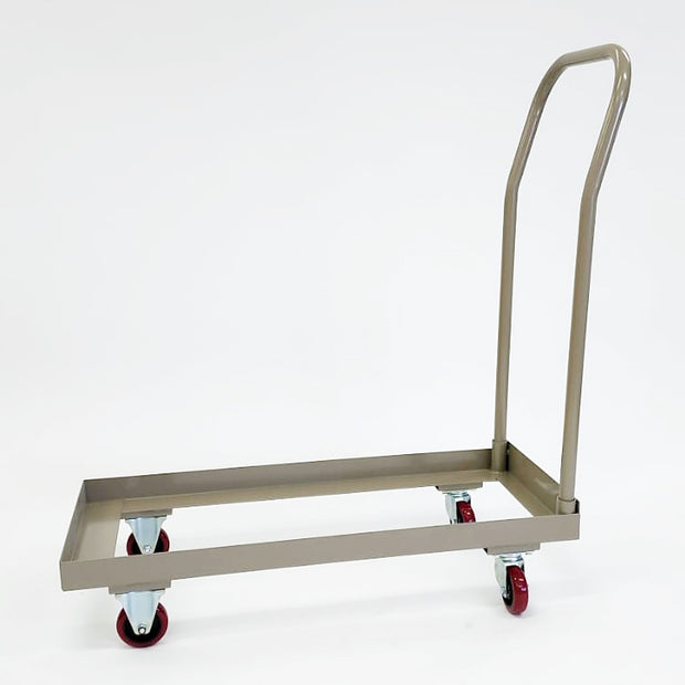 Americana Chair Trolley - Grey - Folding with Castor Wheels angle 2